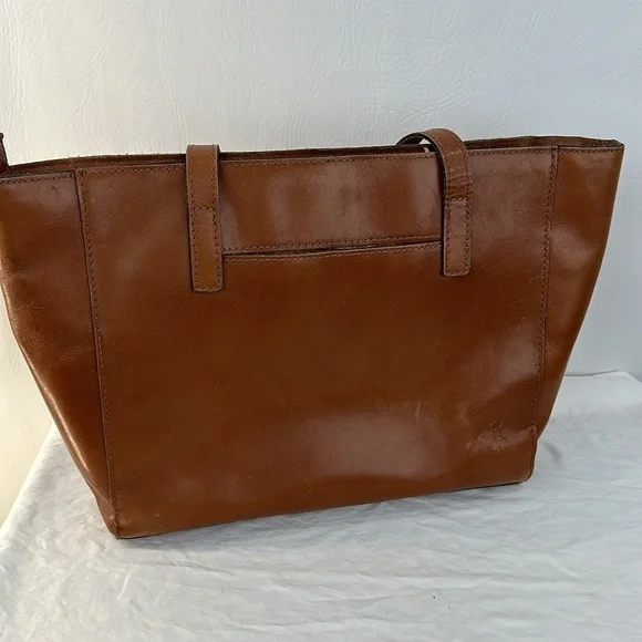 Patricia Nash Lattice Leather Shoulder Tote bag - Picture 4 of 9
